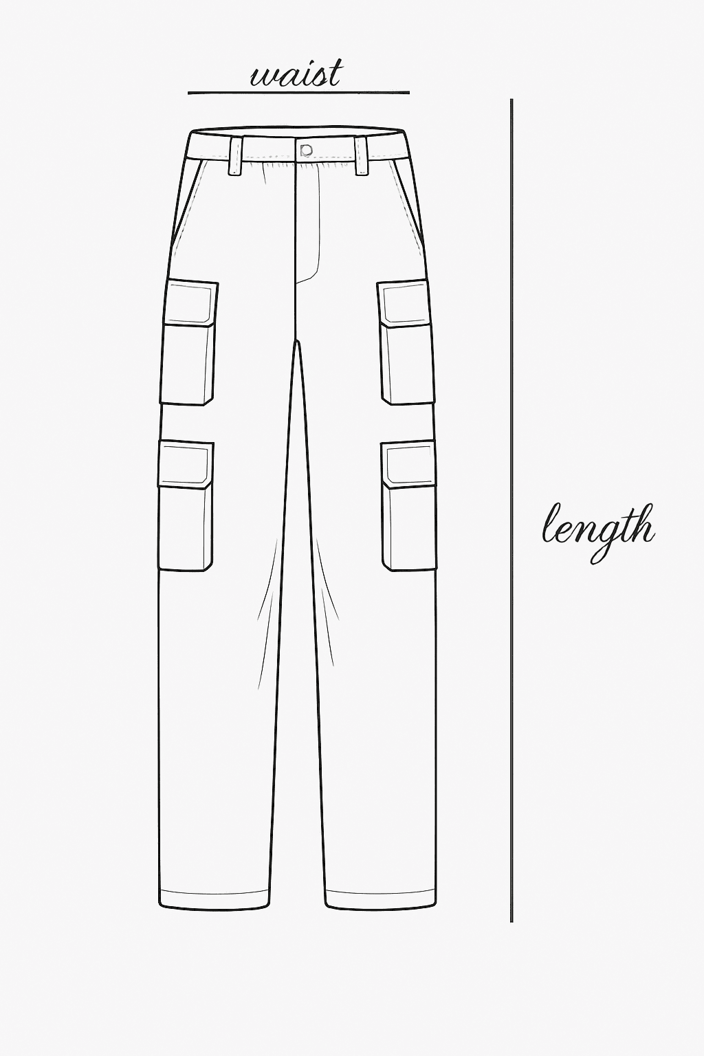 Space Cargo Pant - Snow White